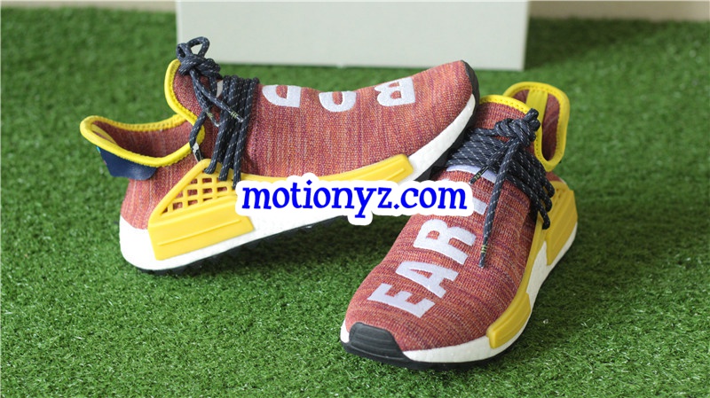 Adidas X PW Pharrell Williams NMD HU Race Bold Yellow